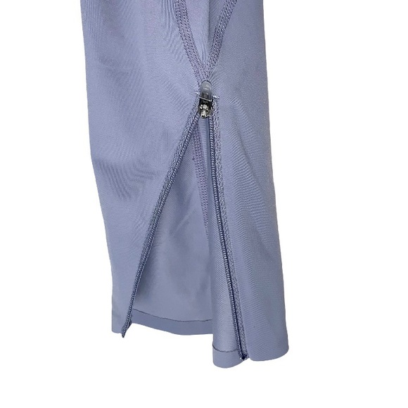 Zella Luella Luxe Lilac Gray High Waist 7/8 Leggings - Picture 7 of 10